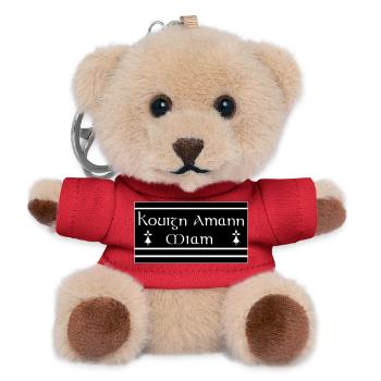 Kouign Amann - Teddy Schlüsselanhänger - Rot - Vorne