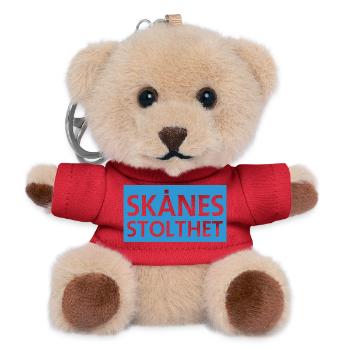 The Pride of Skåne - Teddy Keyring - red - Front