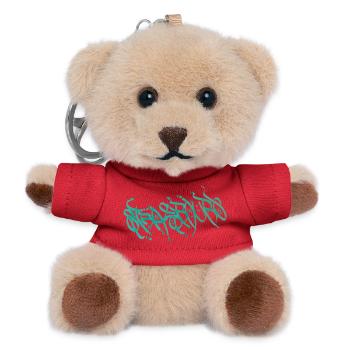 Strasbourg Graffiti Souvenir - Teddy Keyring - red - Front