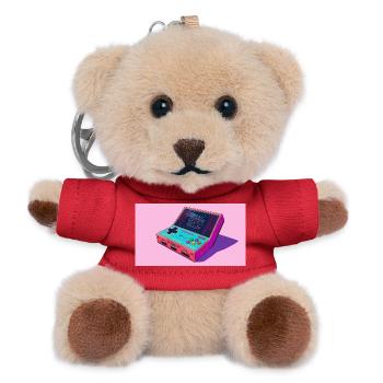 Fresh Console - Teddy Keyring - red - Front