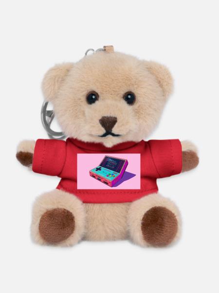 Fresh Console - Teddy Keyring - red