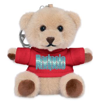 Radpolo, Hallenradsport - Teddy Schlüsselanhänger - Rot - Vorne