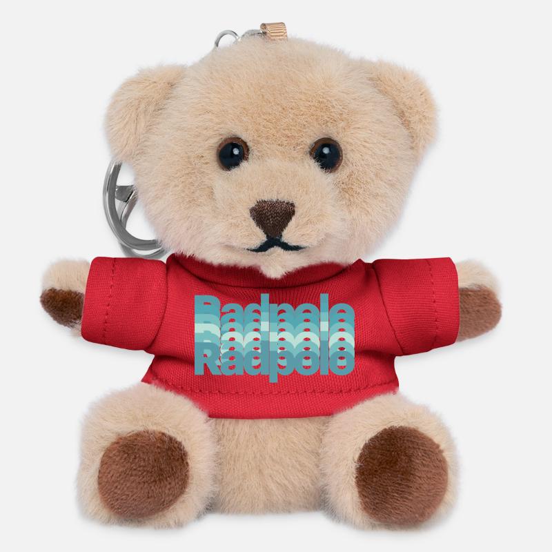 Cycling polo, indoor cycling - Teddy Keyring - red