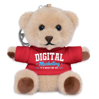 Digital Marketing Manager - Teddy Keyring - red - Front