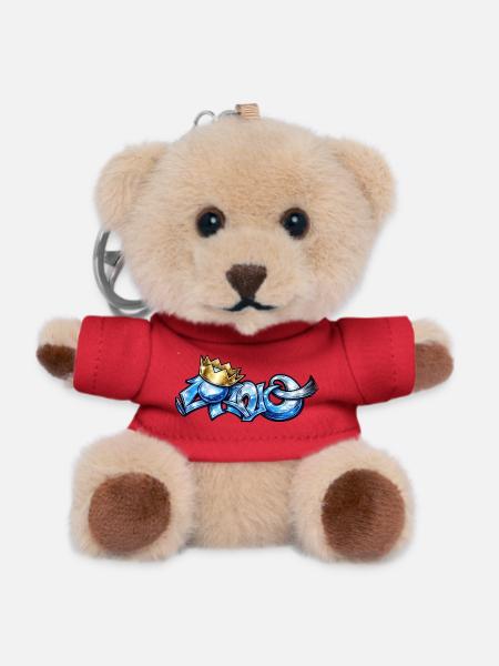 Cano-Blau - Teddy Schlüsselanhänger - Rot