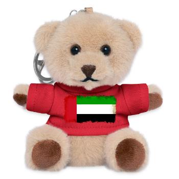Emirate - Teddy Schlüsselanhänger - Rot - Vorne