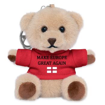 Make Europe Great Again – England - Teddy Keyring - red - Front
