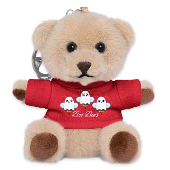 Buh-Bienen - Teddy Schlüsselanhänger - Rot - Vorne