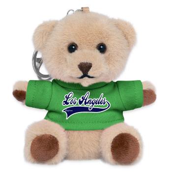 los angeles california - Teddy Schlüsselanhänger - Grün - Vorne
