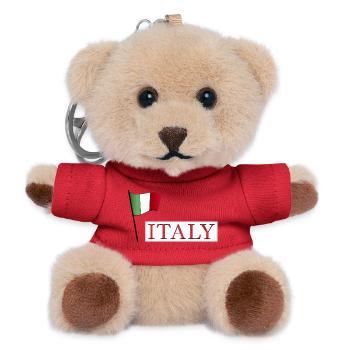 ITALY Claim - Teddy Schlüsselanhänger - Rot - Vorne