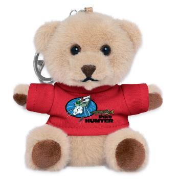 Hechtenjägerboot – Raubtierfischen - Teddy Schlüsselanhänger - Rot - Vorne