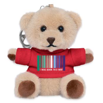 LGBT Pride Month - I Was Born This Way (Gays) - Teddy Keyring - red - Front