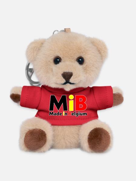 MiB — Made in Belgium version 2024 - Teddy Keyring - red