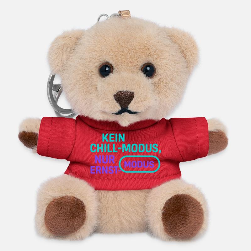 Ernst Mode Without Chill - Teddy Keyring - red