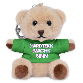 Hardtekk Tekk - Teddy Schlüsselanhänger - Grün - Vorne