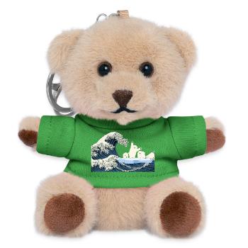 Help Polar Bears t Shirt - Teddy Keyring - green - Front