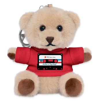 Pozdrav iz Yugoslavije - kaseta - Yugoslavia Retro - Teddy Keyring - red - Front