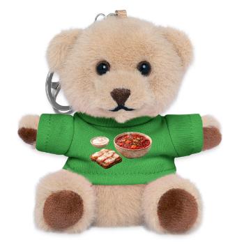 Borsch - Teddy Keyring - green - Front