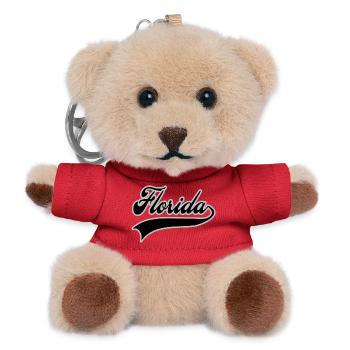 florida - Teddy Keyring - red - Front