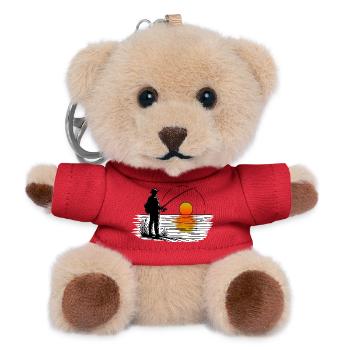 Angler 3 - Teddy Keyring - red - Front