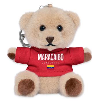 Maracaibo Venezuela - Teddy Keyring - red - Front