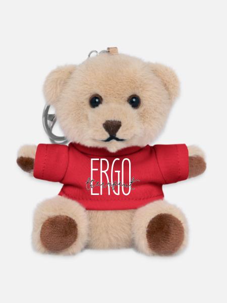 Stylish design for occupational therapist - Teddy Keyring - red