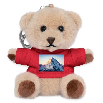 Watzmann at sunrise - Teddy Keyring - red - Front