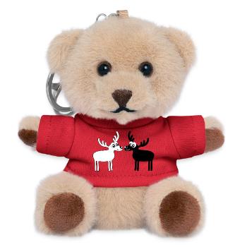 Elks - Teddy Keyring - red - Front