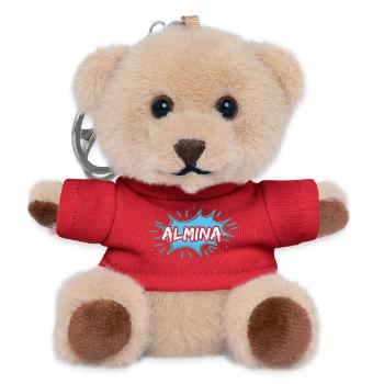 Almina - Teddy Keyring - red - Front