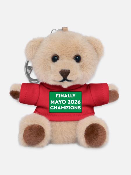 Champions Mayo 2026 - Porte-clés ourson - rouge