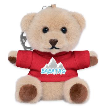Randonnée Babatag - Porte-clés ourson - rouge - Devant