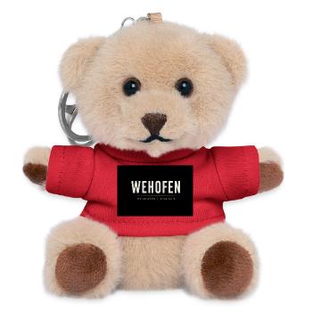 Wehofen - Teddy Schlüsselanhänger - Rot - Vorne