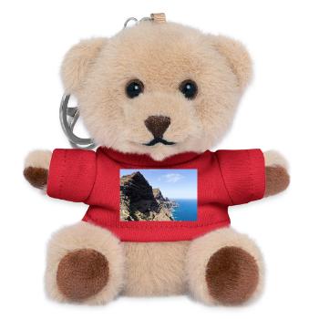 Gran Canaria Küste – Drachenschwanz Cola de Dragó - Teddy Schlüsselanhänger - Rot - Vorne