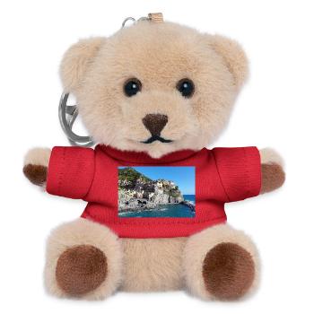 Monterosso al Mare - Teddy Schlüsselanhänger - Rot - Vorne