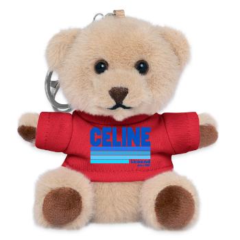 Légend Céline bleu - Teddy Schlüsselanhänger - Rot - Vorne