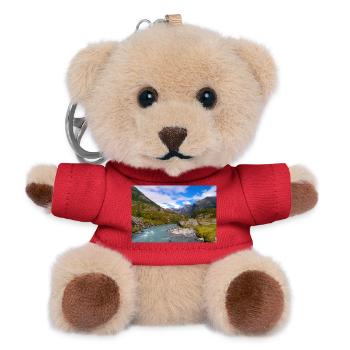 Wilde Natur Norwegens - Teddy Schlüsselanhänger - Rot - Vorne