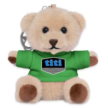 Titi - Teddy Keyring - green - Front