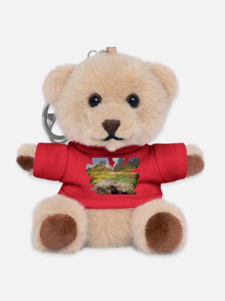 Dog Yanuk's Dreams are a coloured river - Teddy Keyring - red