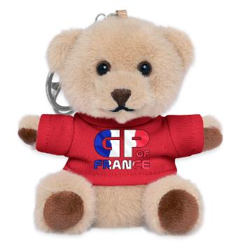 france_gp - Teddy Schlüsselanhänger - Rot - Vorne