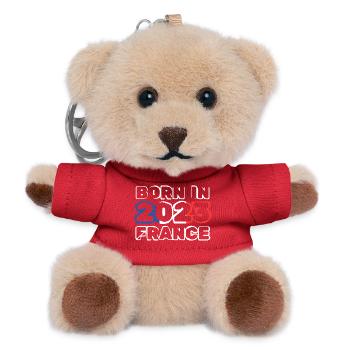 2023 - Teddy Schlüsselanhänger - Rot - Vorne