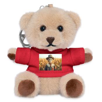The scarecrow the First Companion Found - Teddy Keyring - red - Front