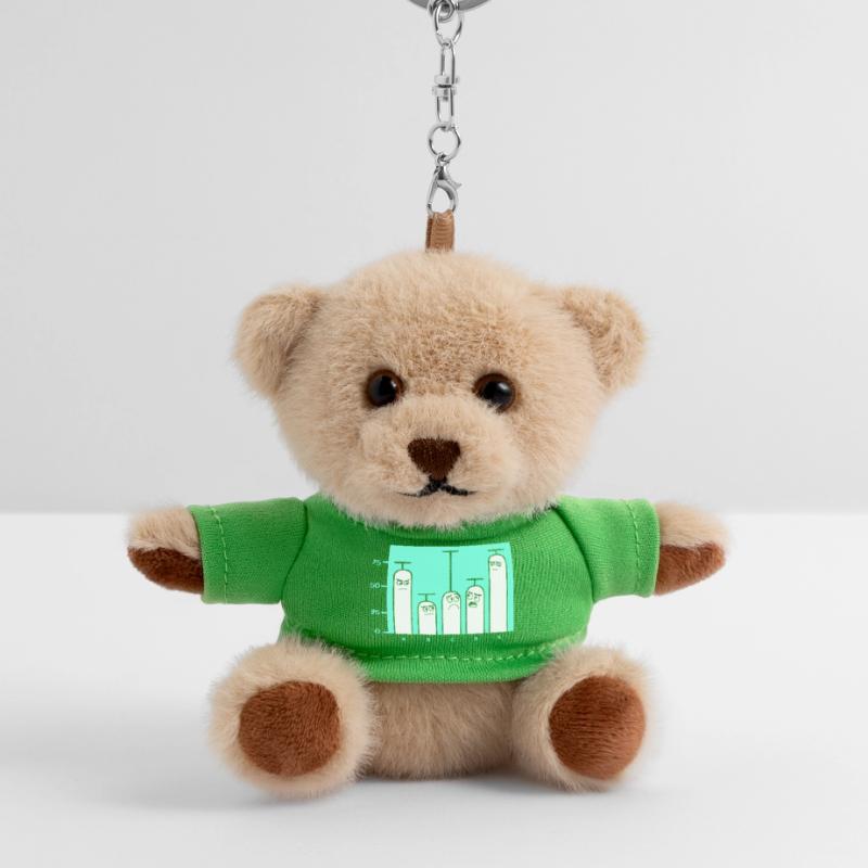 Programmierer Coder GPT Teddy Schlüsselanhänger
