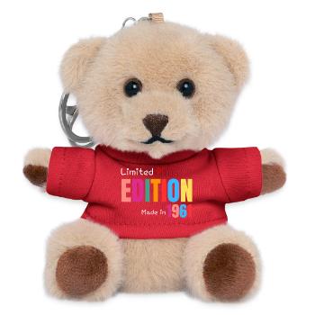 Limitierte Auflage Hergestellt 1961 - Teddy Schlüsselanhänger - Rot - Vorne