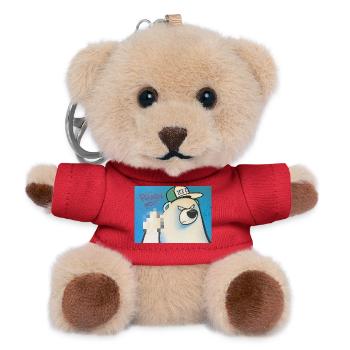 You Seal - Teddy Keyring - red - Front
