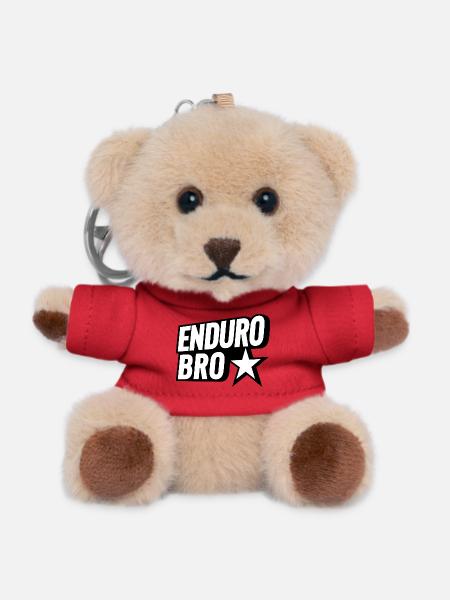 Enduro Bro MTB Team - Teddy Schlüsselanhänger - Rot