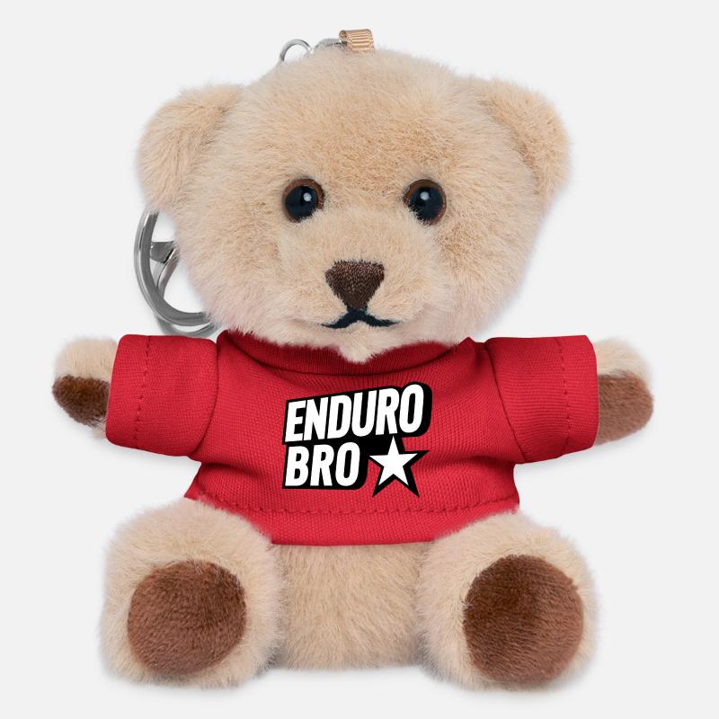 Enduro Bro MTB Team - Teddy Schlüsselanhänger - Rot