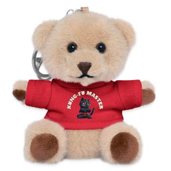 Kung Fu Master - Teddy Schlüsselanhänger - Rot - Vorne