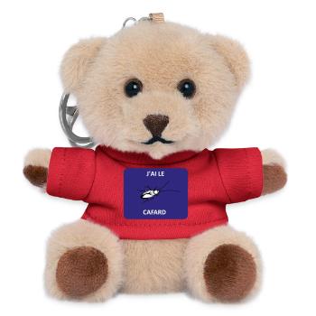 I'm feeling downhill - Teddy Keyring - red - Front