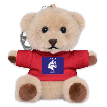 Eagle Eye - Teddy Keyring - red - Front