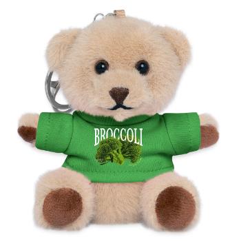 Broccoli – Aesthetic vegetable design - Teddy Keyring - green - Front